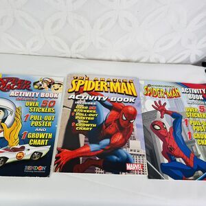 5 for $25| Speed Racer &‎ 2 Spider-Man Animated Sticker Activity Coloring Book